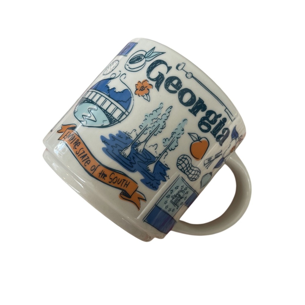 Starbucks Georgia 2018 Been There Series Collection 14oz Coffee Tea Mug Cup